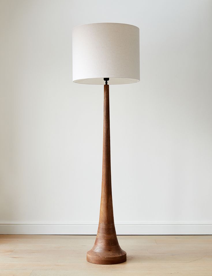 Wood Muse Premium Wooden Floor Lamp | Handmade Modern Standing Lamp | Luxury Home Lighting